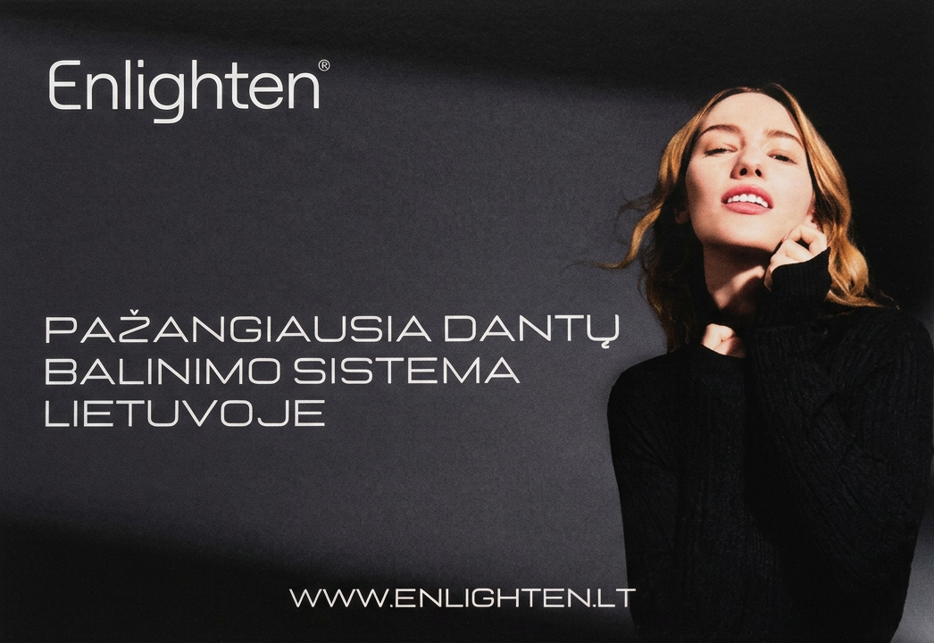 Enlighten dantų balinimo sistema